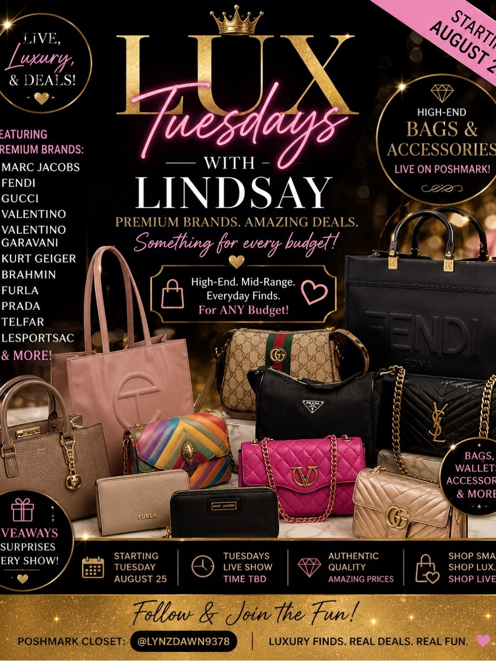 ✨ LUX WITH LYNDSEY — TUESDAY NIGHT SHARE SHOW ✨